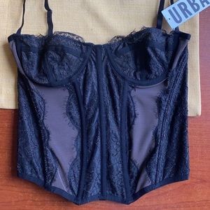 Urban outfitters out from under corset top